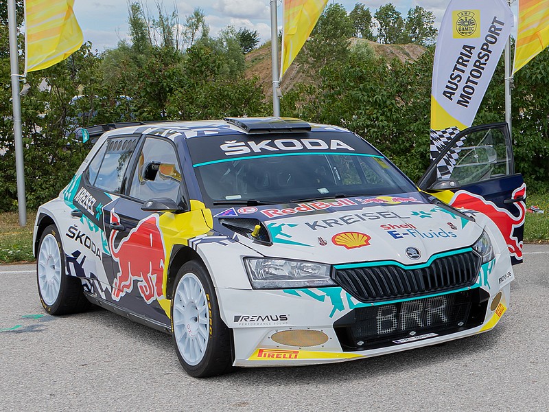 Škoda Fabia Rally2 s elektrickým pohonem